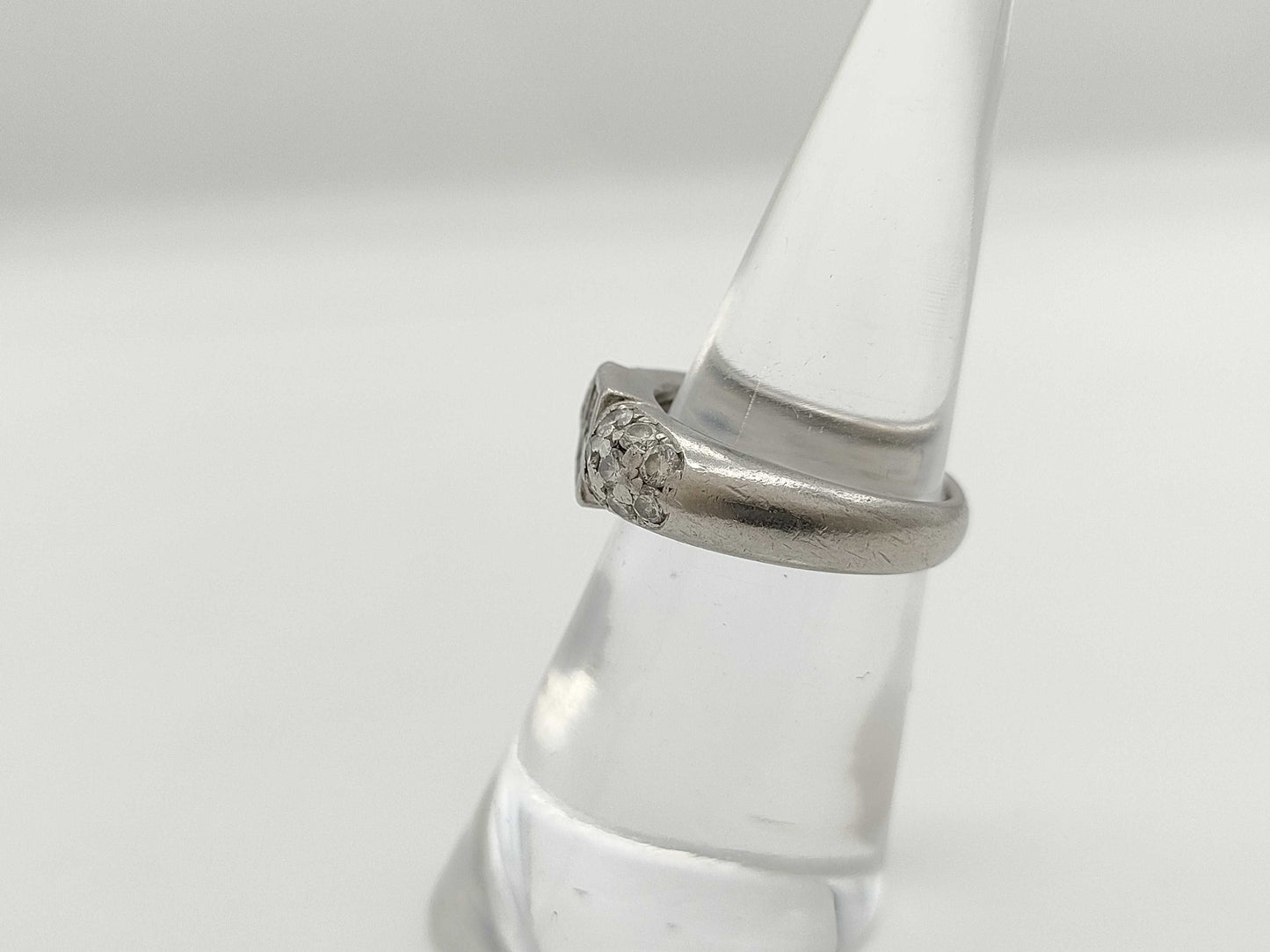 D1.00ct Pt900 9.0g Ring