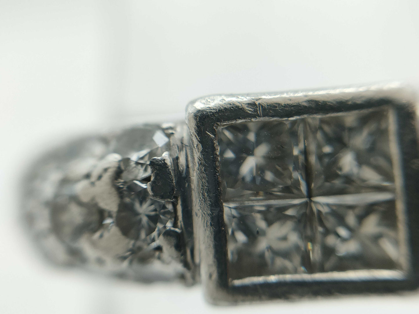 D1.00ct Pt900 9.0g Ring