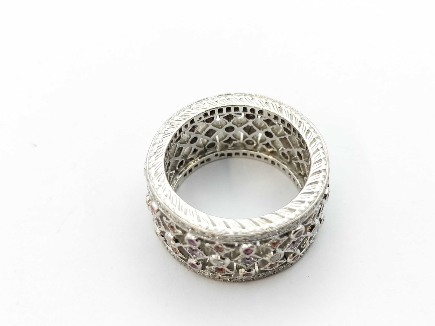 Colored Stone 0.59ct D0.59ct 750 11.5g Ring