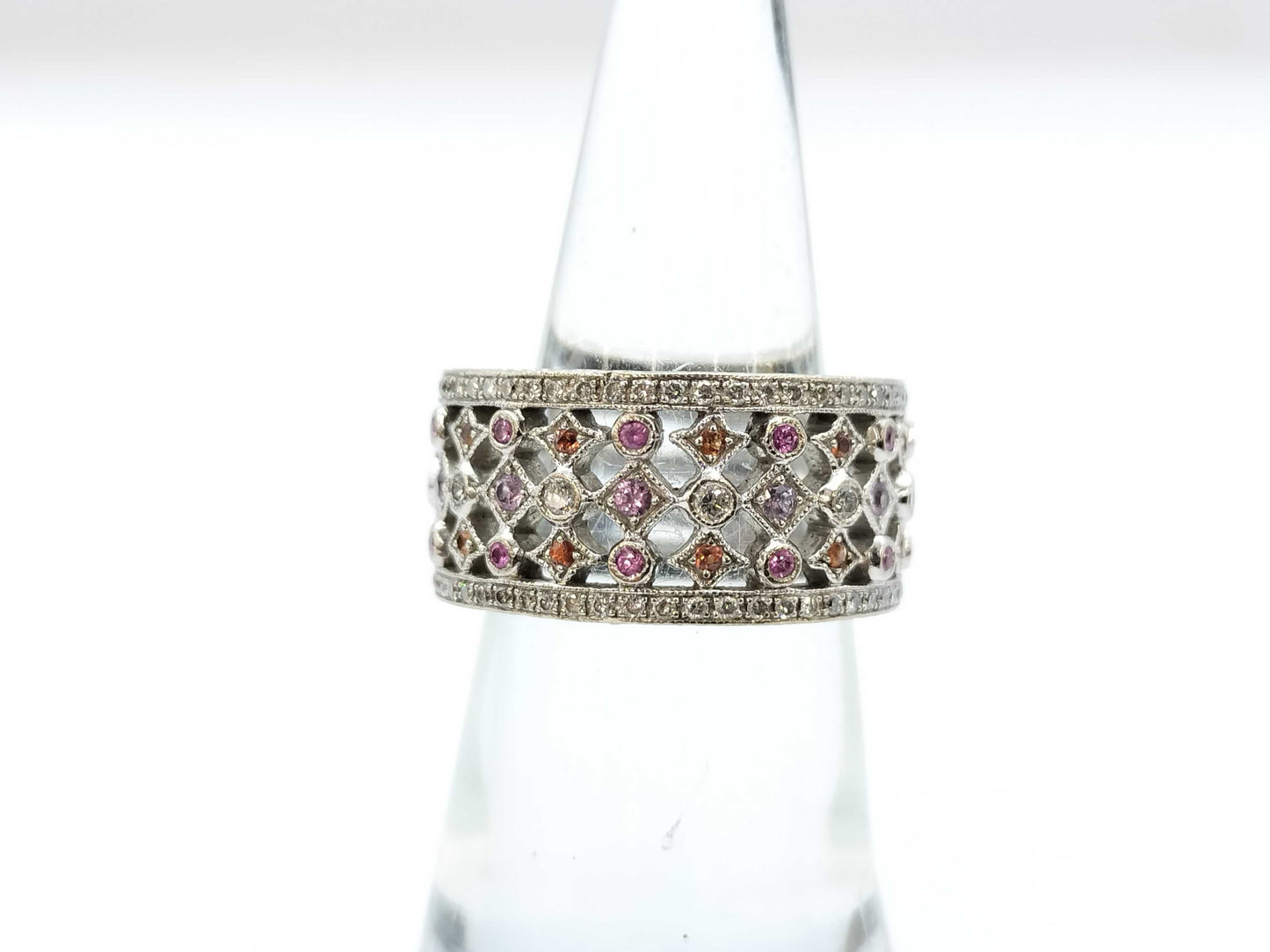 Colored Stone 0.59ct D0.59ct 750 11.5g Ring