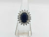 S 5.27ct/2.00ct PT900 9.4g Ring