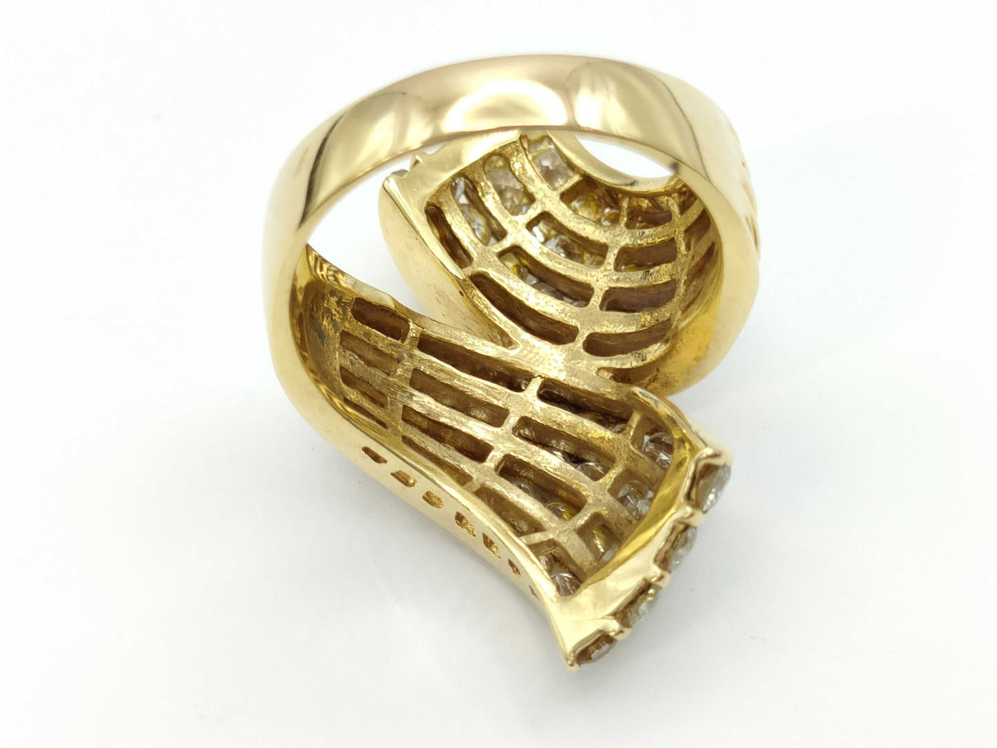 D4.10ct K18 16.0g Ring