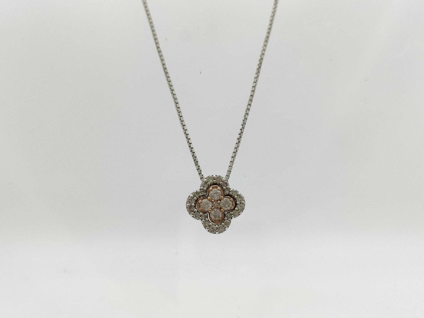 Diamond K14/K14WG 2.8g Necklace