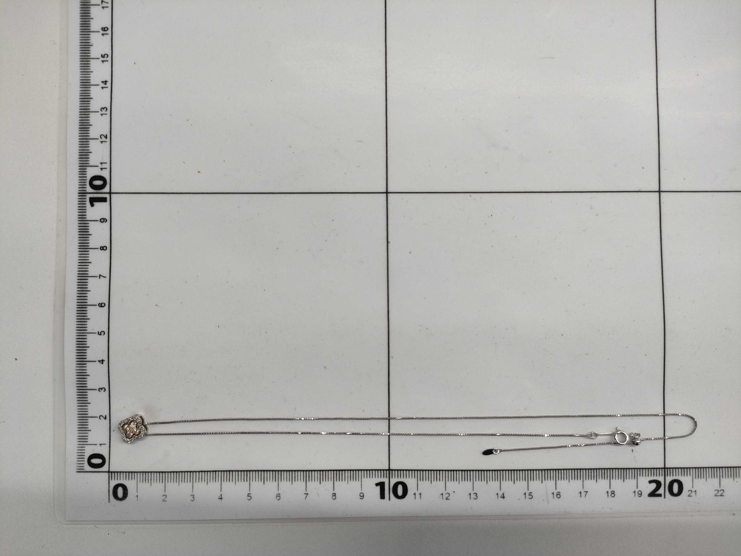 Diamond K14/K14WG 2.8g Necklace