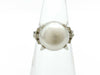 Pearl diameter: approx. 10.7mm, D0.10ct, PT900, 8.2g, Ring