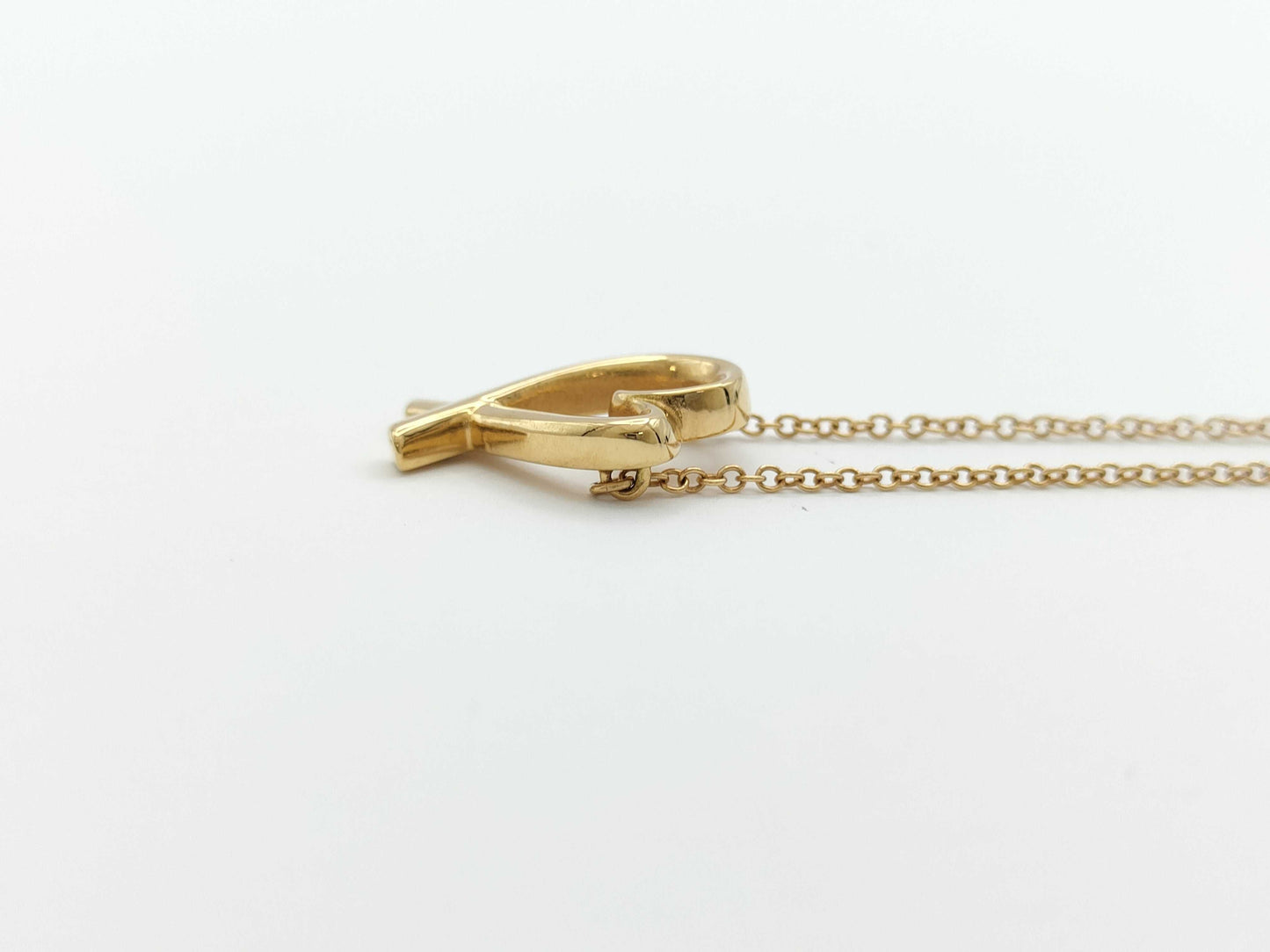 Tiffany & Co. Loving Heart Necklace in Yellow Gold and AU750, 3.5g