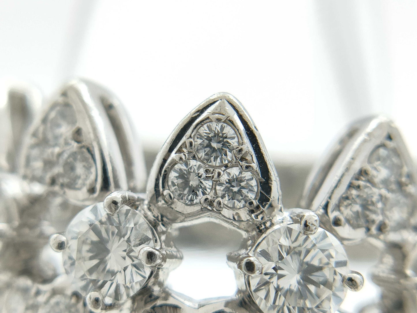 MIKIMOTO D1.13ct Pt950 11.4g Ring