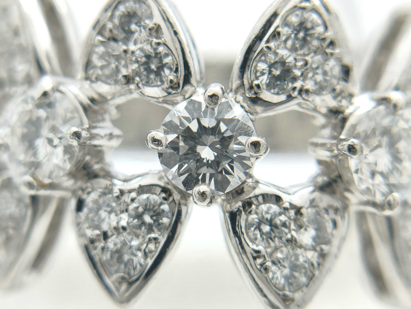 MIKIMOTO D1.13ct Pt950 11.4g Ring
