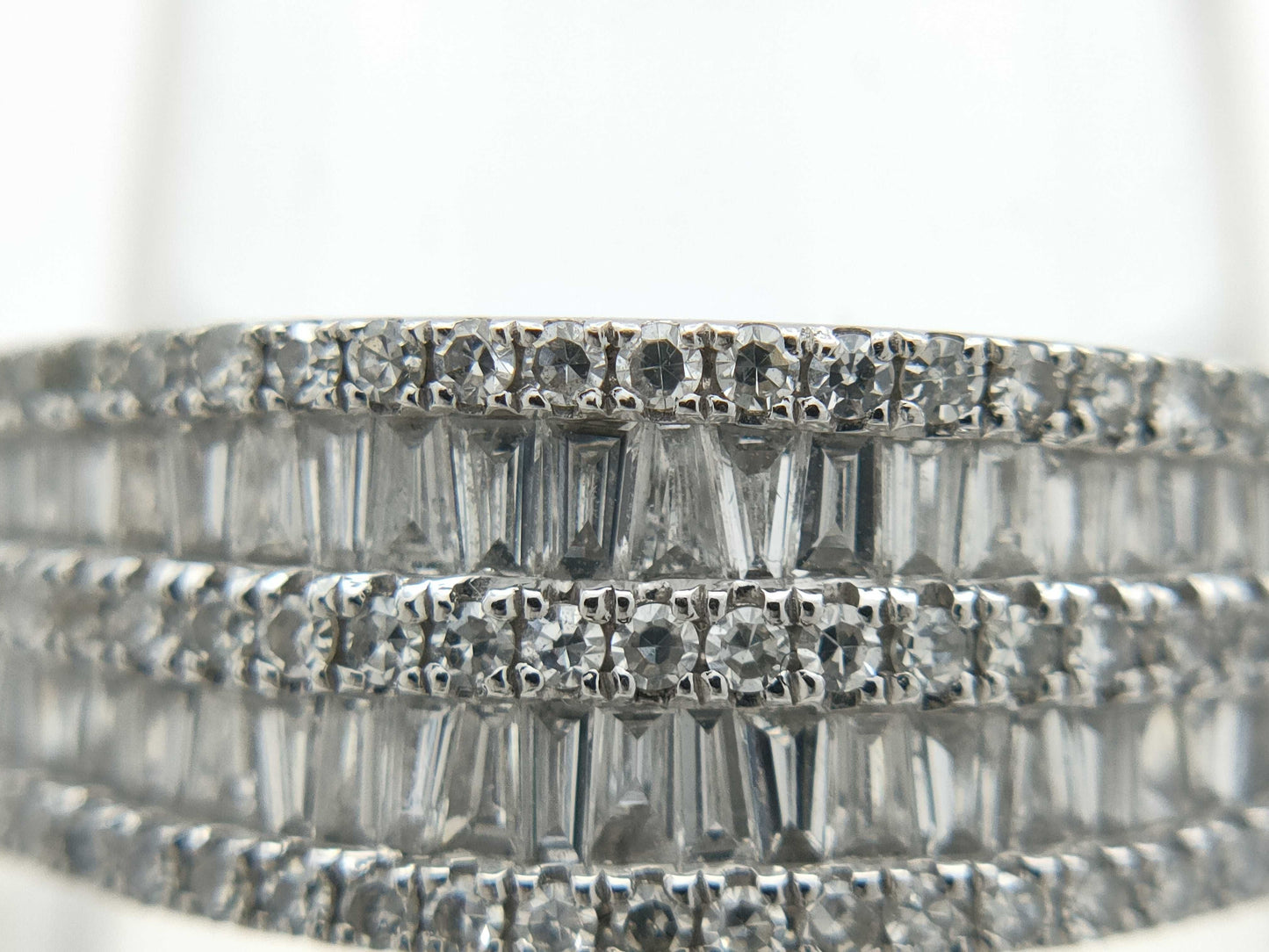 D1.00ct Pt950 7.0g Ring