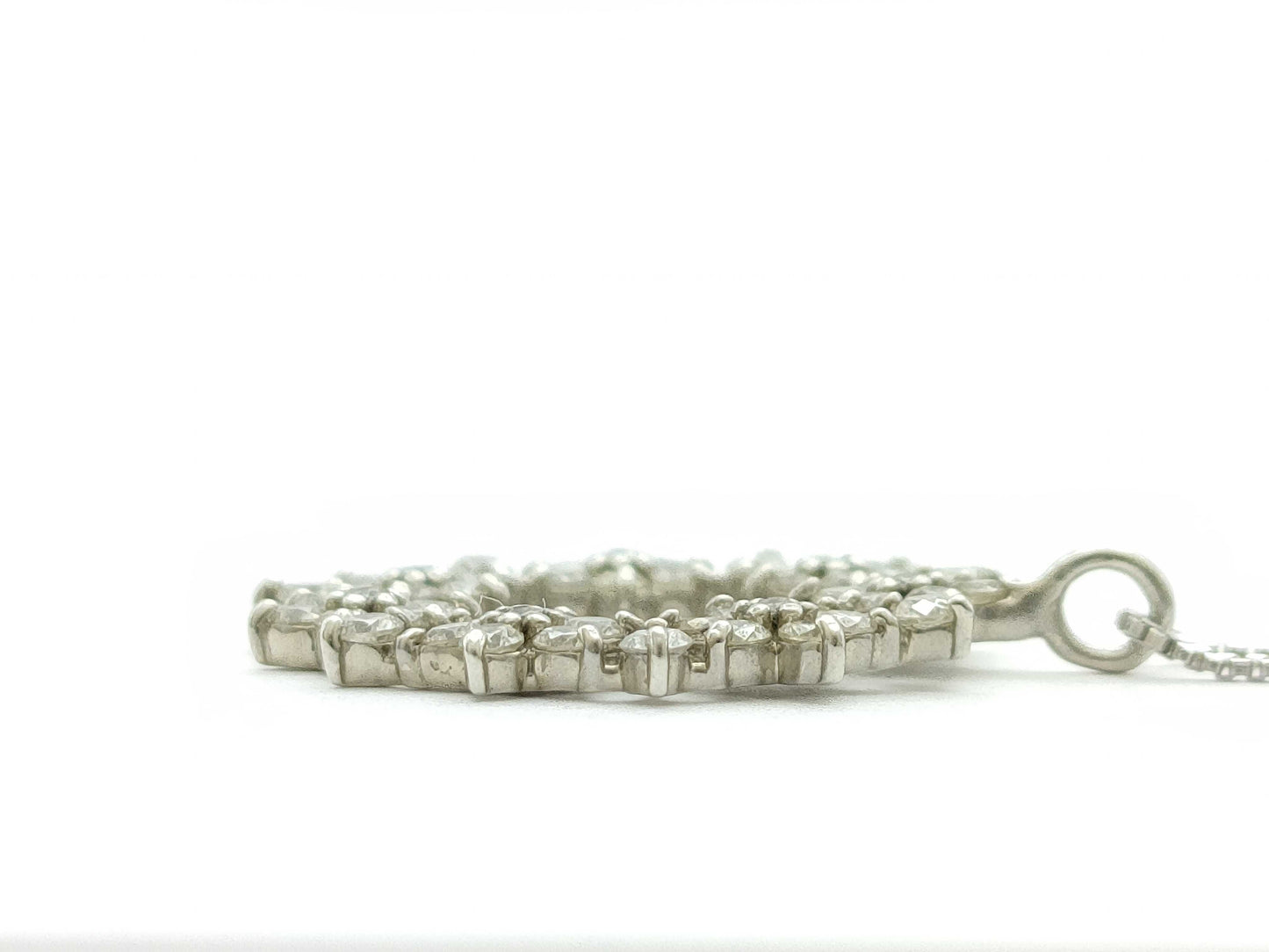 D0.50ct Pt900/850 3.0g Necklace