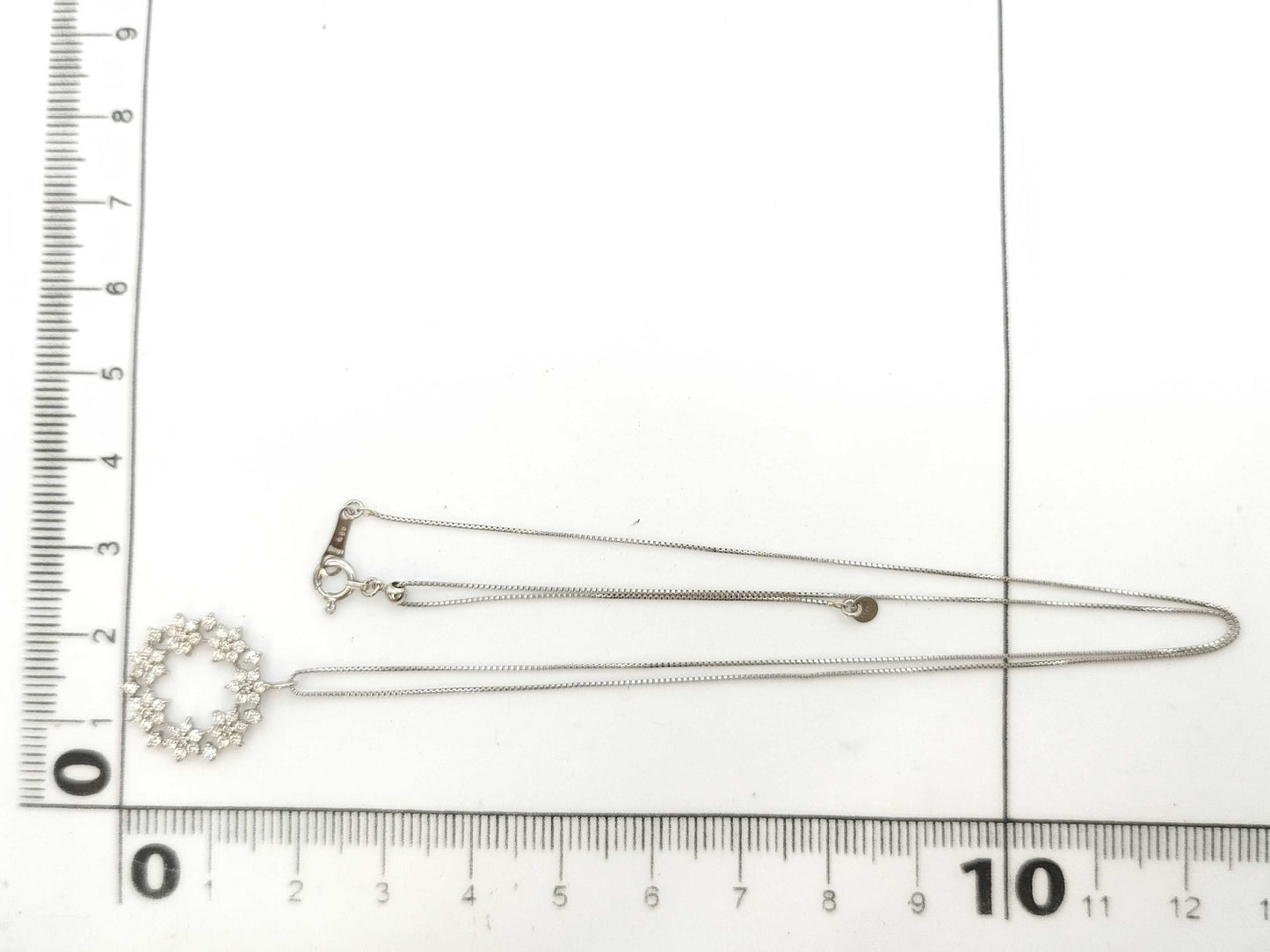 D0.50ct Pt900/850 3.0g Necklace