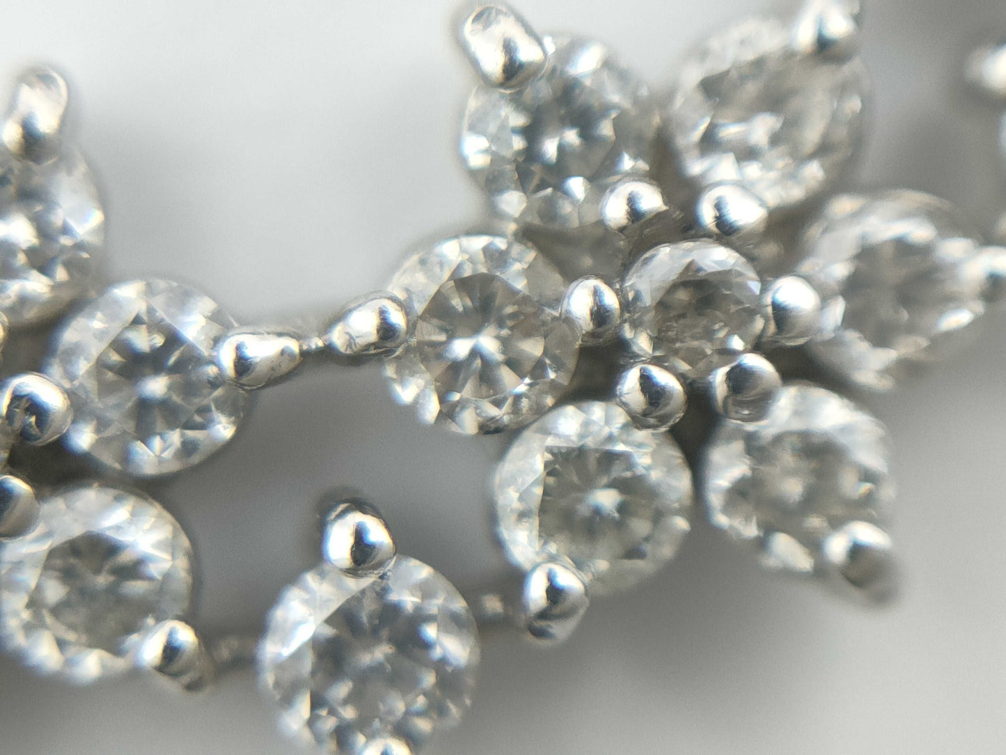 D0.50ct Pt900/850 3.0g Necklace
