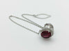 TL3.35ct D0.30ct Pt900 4.1g Tie Pin/Cufflinks