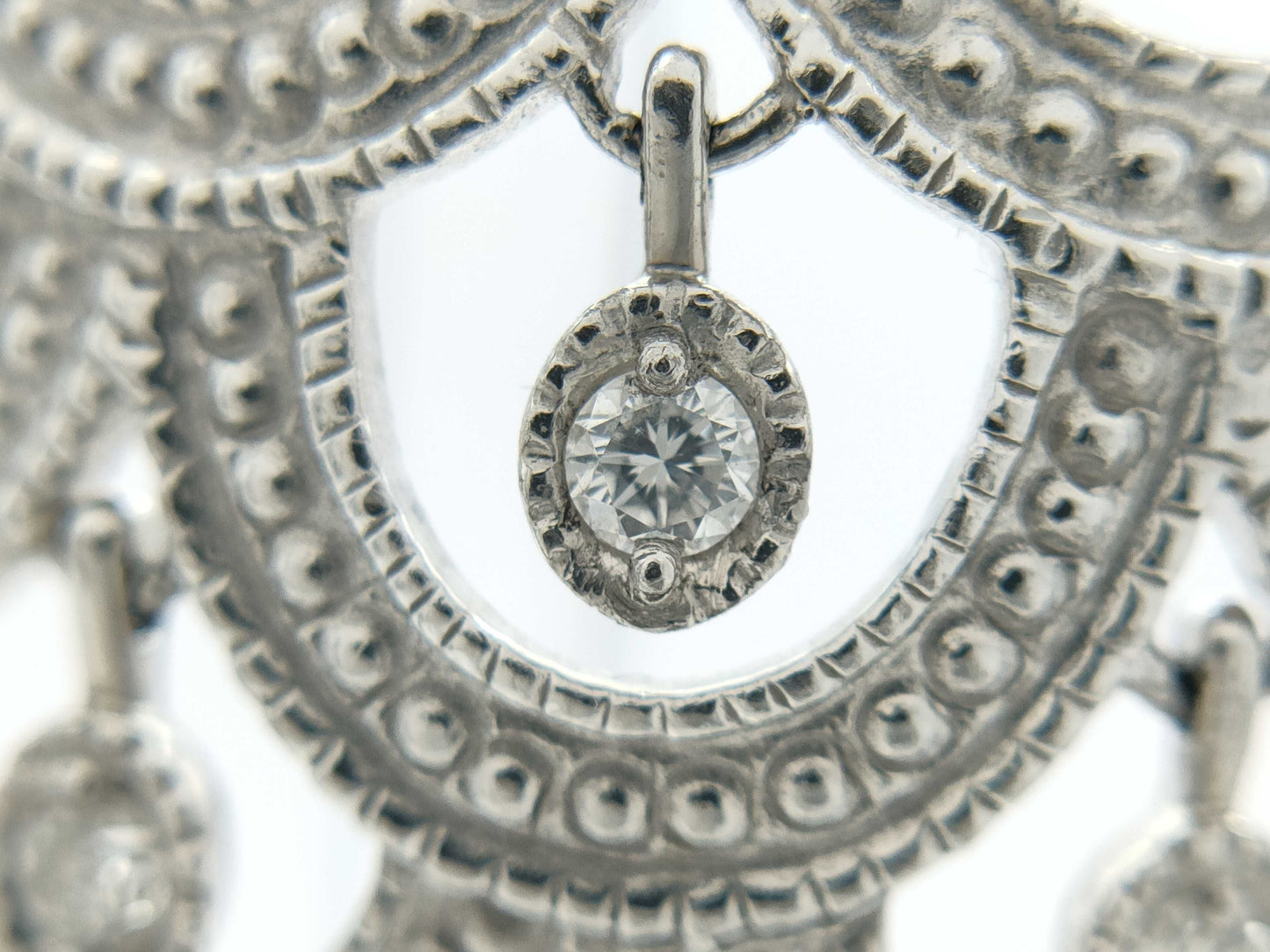D0.50ct Pt900 18.6g Pendant Top