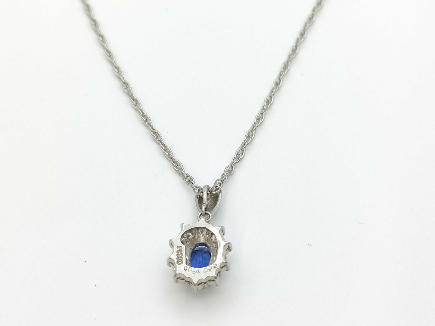 S 0.84ct D 0.32ct PT900/PT850 6.2g Necklace