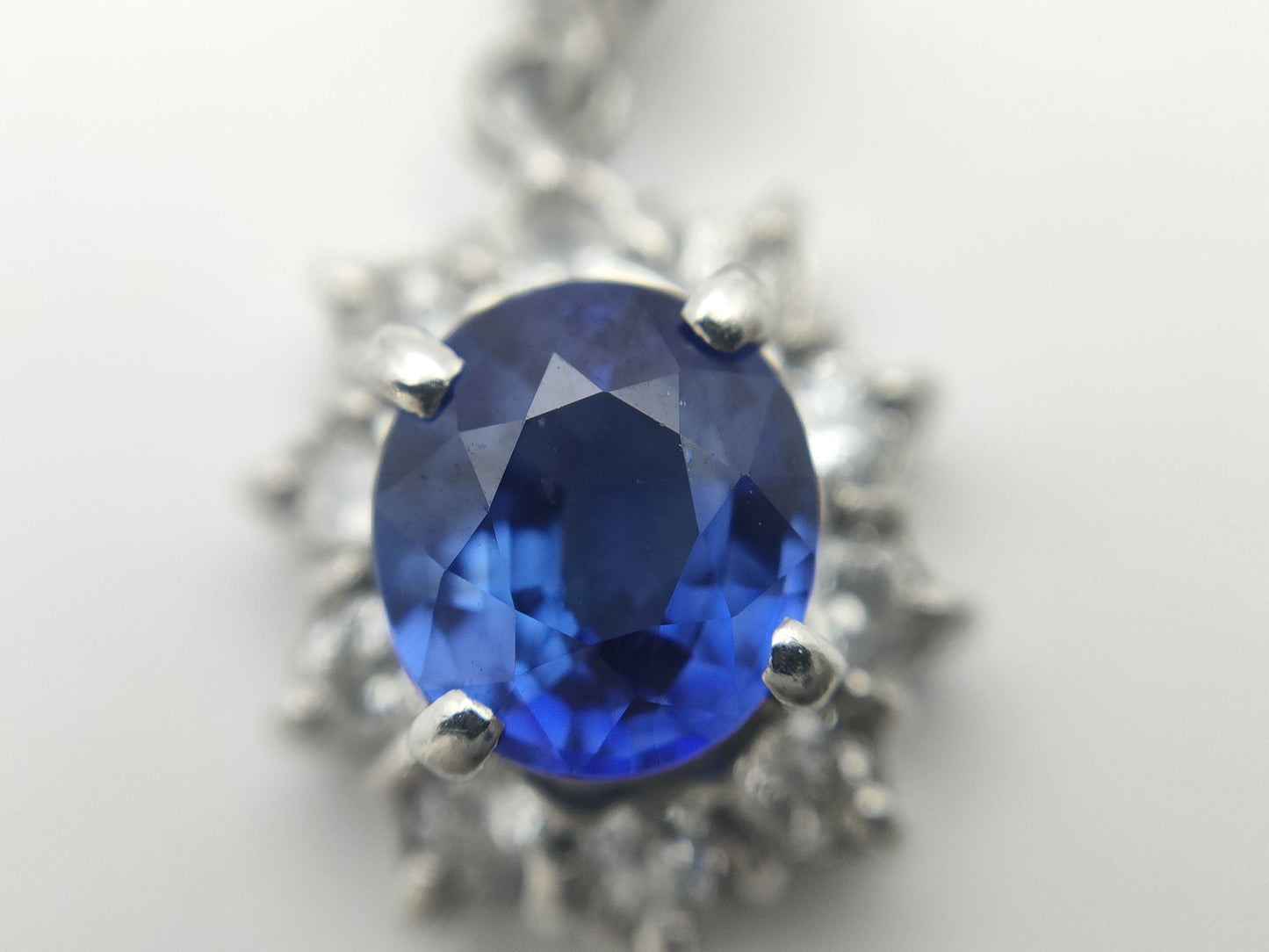 S 0.84ct D 0.32ct PT900/PT850 6.2g Necklace