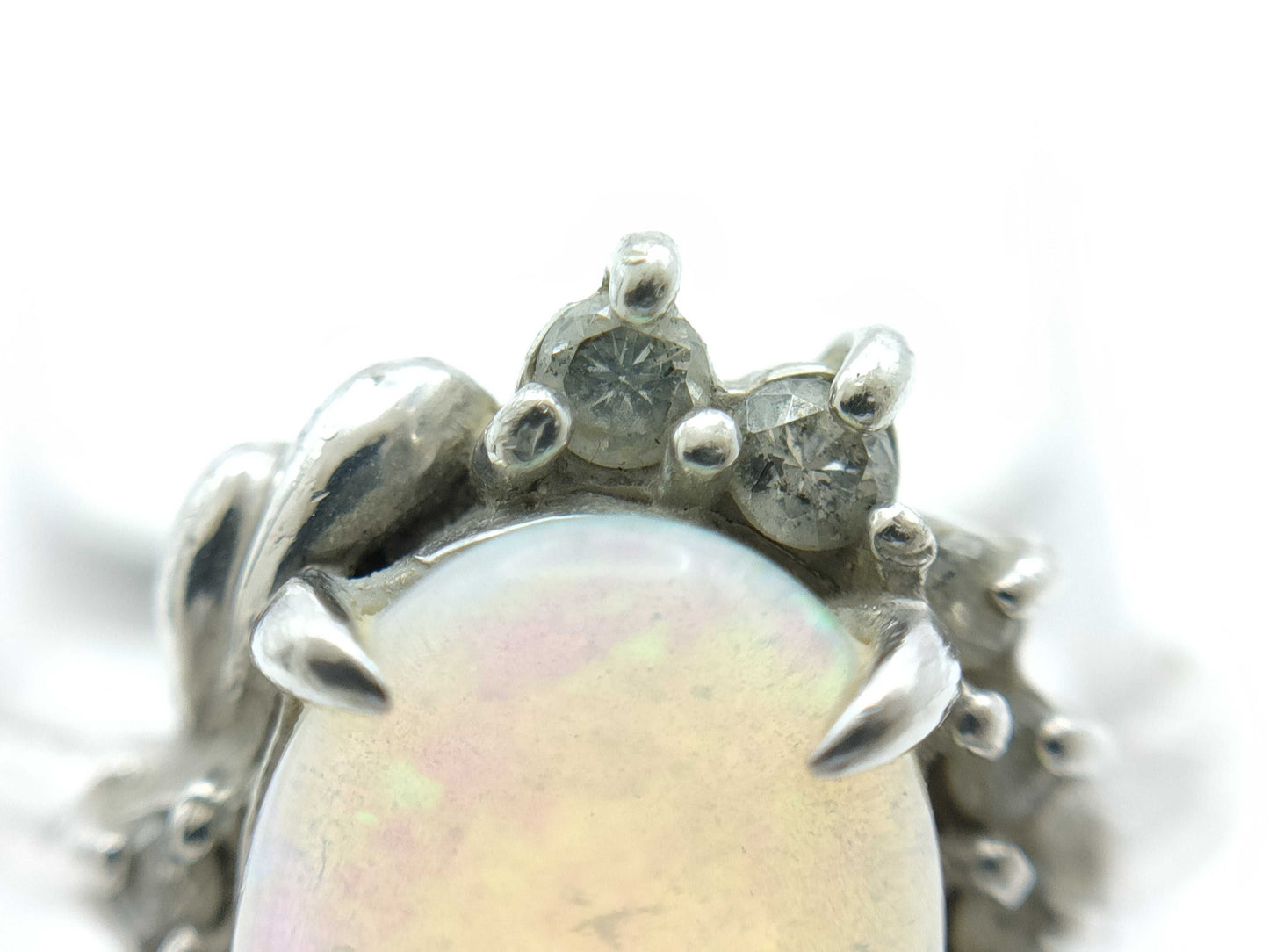 OP1.03ct D0.15ct PT900 3.5g Ring