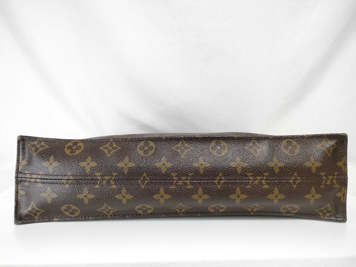 LOUIS VUITTON RFID Unverified MI8906 Monogram Louis Vuitton Sac Plat Tote Bag Handbag