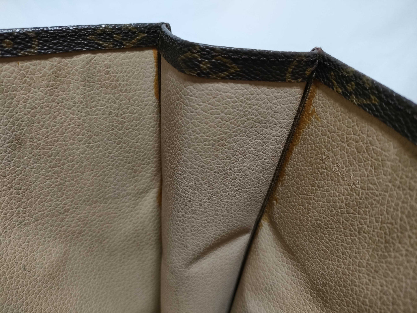 LOUIS VUITTON RFID Unverified MI8906 Monogram Louis Vuitton Sac Plat Tote Bag Handbag