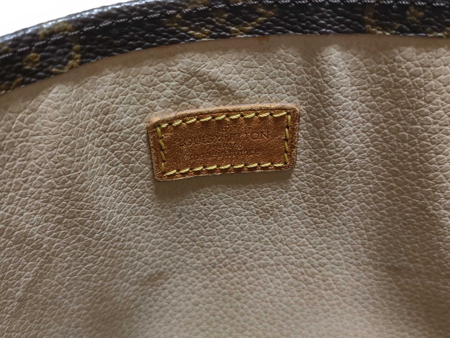 LOUIS VUITTON RFID Unverified MI8906 Monogram Louis Vuitton Sac Plat Tote Bag Handbag