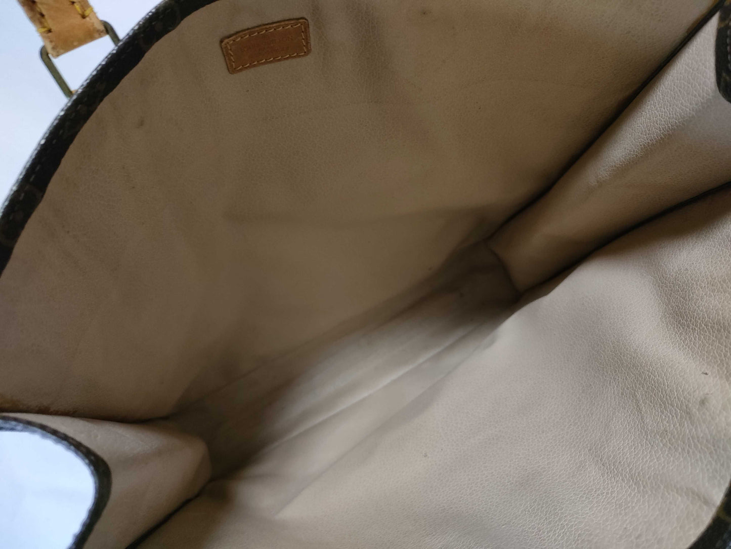 LOUIS VUITTON RFID Unverified MI8906 Monogram Louis Vuitton Sac Plat Tote Bag Handbag