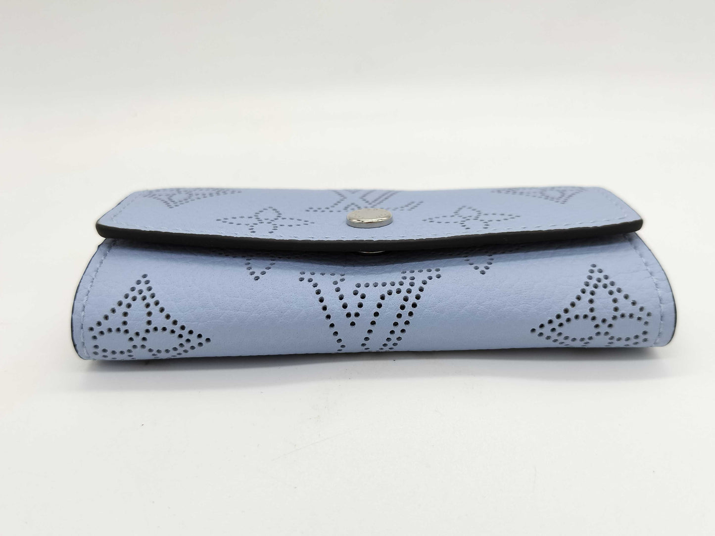 LOUIS VUITTON RFID Unverifiable Mahina Louis Vuitton M81706 Mahina Multicle 4 Key Case Blue LV Monogram Leather Japan Exclusive Color Key Case/Key Holder