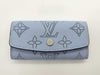 LOUIS VUITTON RFID Unverifiable Mahina Louis Vuitton M81706 Mahina Multicle 4 Key Case Blue LV Monogram Leather Japan Exclusive Color Key Case/Key Holder