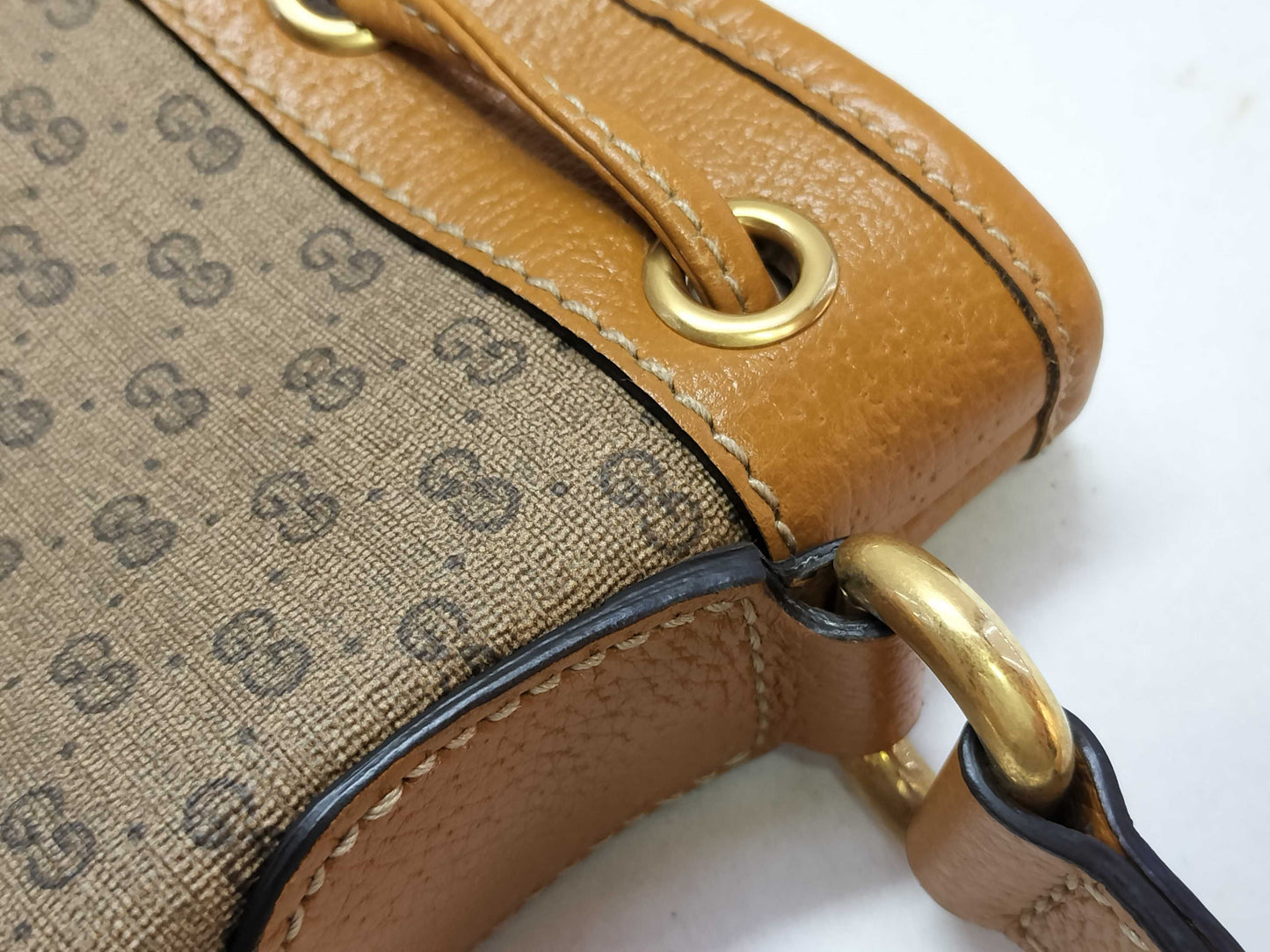 GUCCI GG Supreme GUCCI GG Supreme Shoulder Bag 602691 Mickey Mouse Collaboration Shoulder Bag