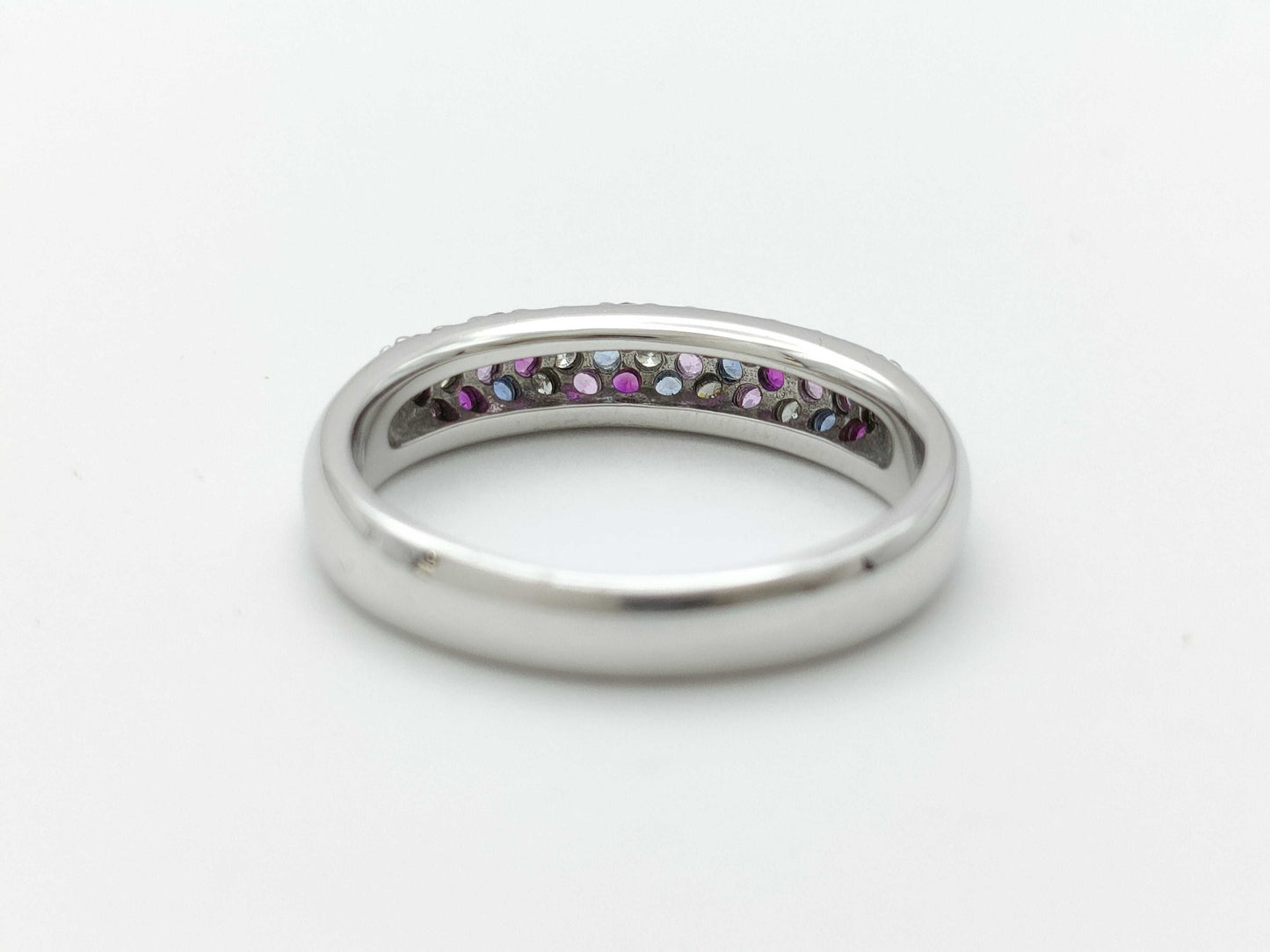 Ponte Vecchio S0.37ct D0.10ct K18WG 3.9g Ring