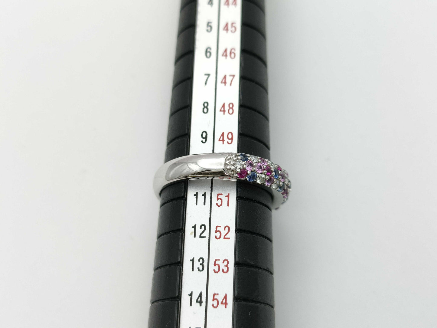 Ponte Vecchio S0.37ct D0.10ct K18WG 3.9g Ring