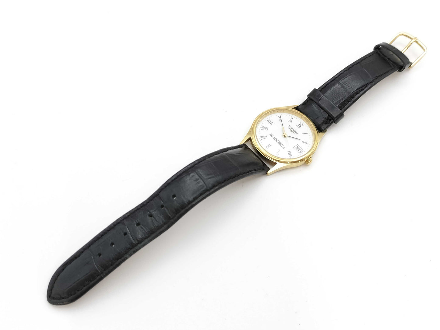 LONGINES Tradewell Quartz White Dial Unmoving Boys' Watch