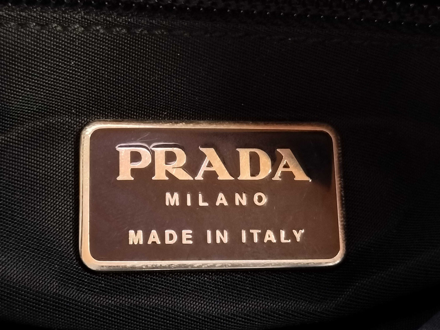 PRADA Nylon PRADA One-Shoulder Bag Nylon Black Shoulder Bag