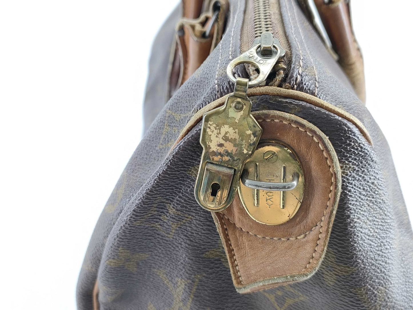 LOUIS VUITTON Monogram LV Monogram Speedy USA Boston Bag