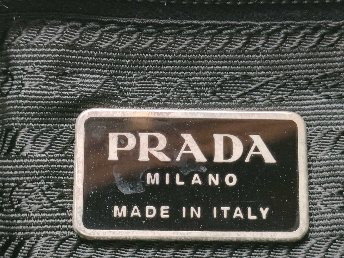 PRADA Nylon Prada One-Shoulder Bag Nylon Khaki Shoulder Bag