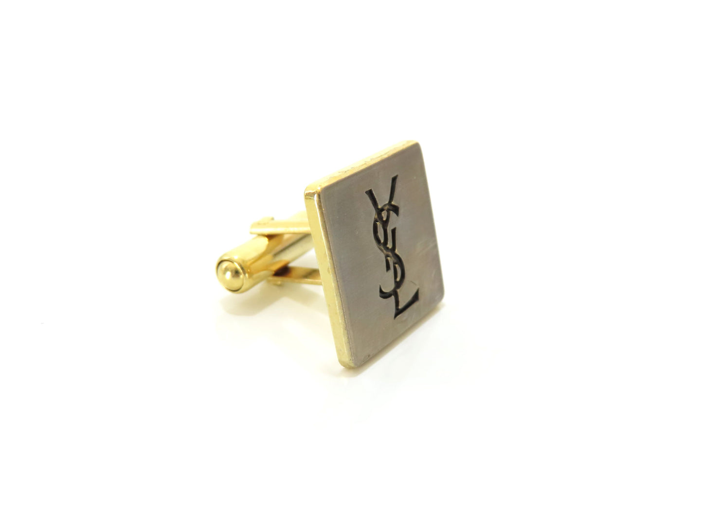 Yves Saint Laurent Saint Laurent Cufflinks/Brooch Tie Clip/Cufflinks