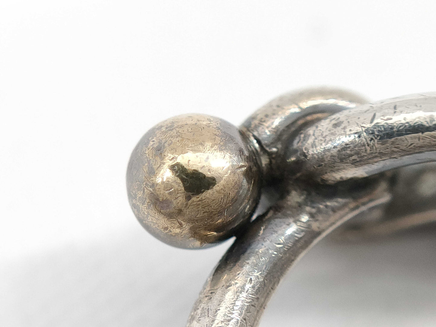 Tiffany & Co. TIFFANY & Co. Hook and Eye Ring 925/18K 2.86g Ring