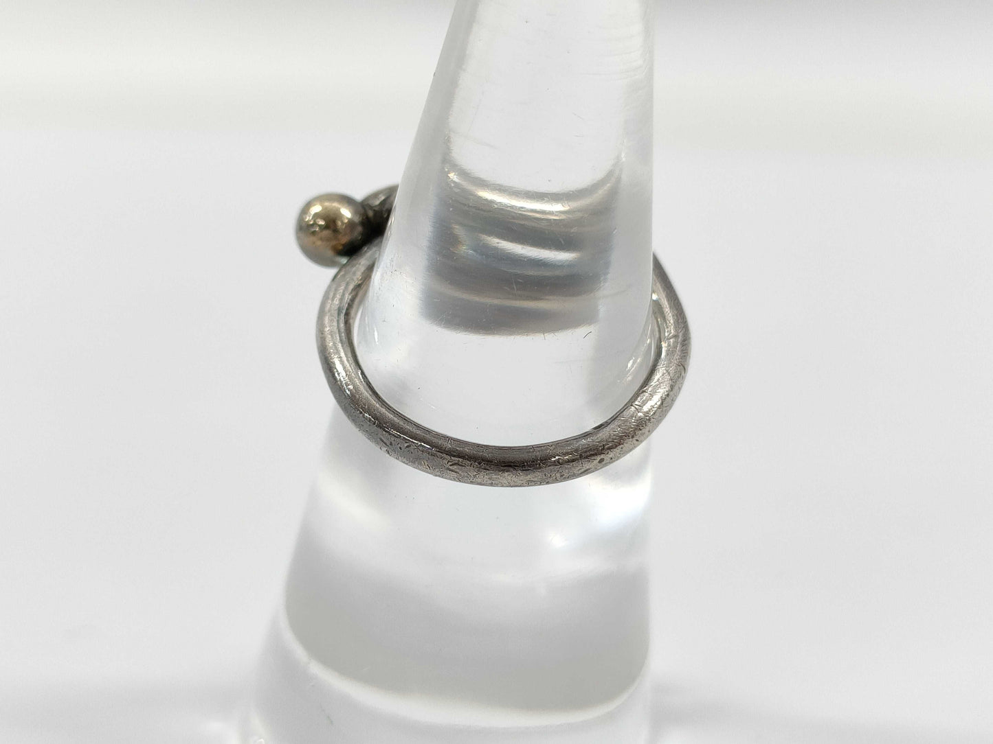Tiffany & Co. TIFFANY & Co. Hook and Eye Ring 925/18K 2.86g Ring