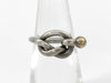 Tiffany & Co. TIFFANY & Co. Hook and Eye Ring 925/18K 2.86g Ring