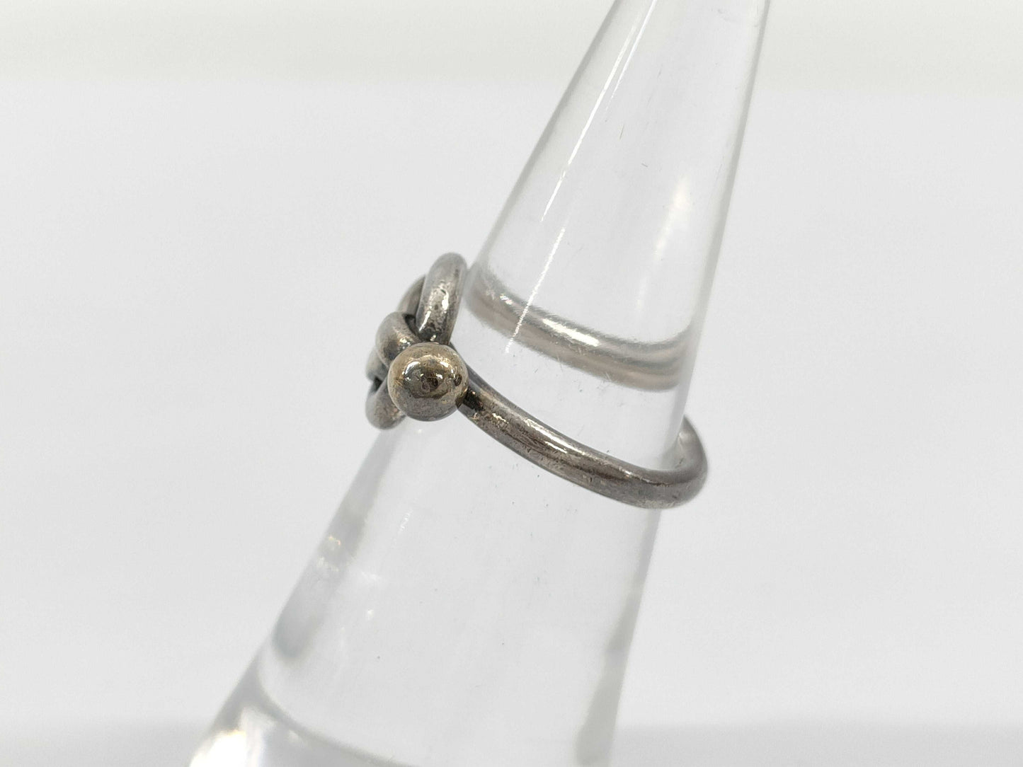 Tiffany & Co. TIFFANY & Co. Hook and Eye Ring 925/18K 2.86g Ring