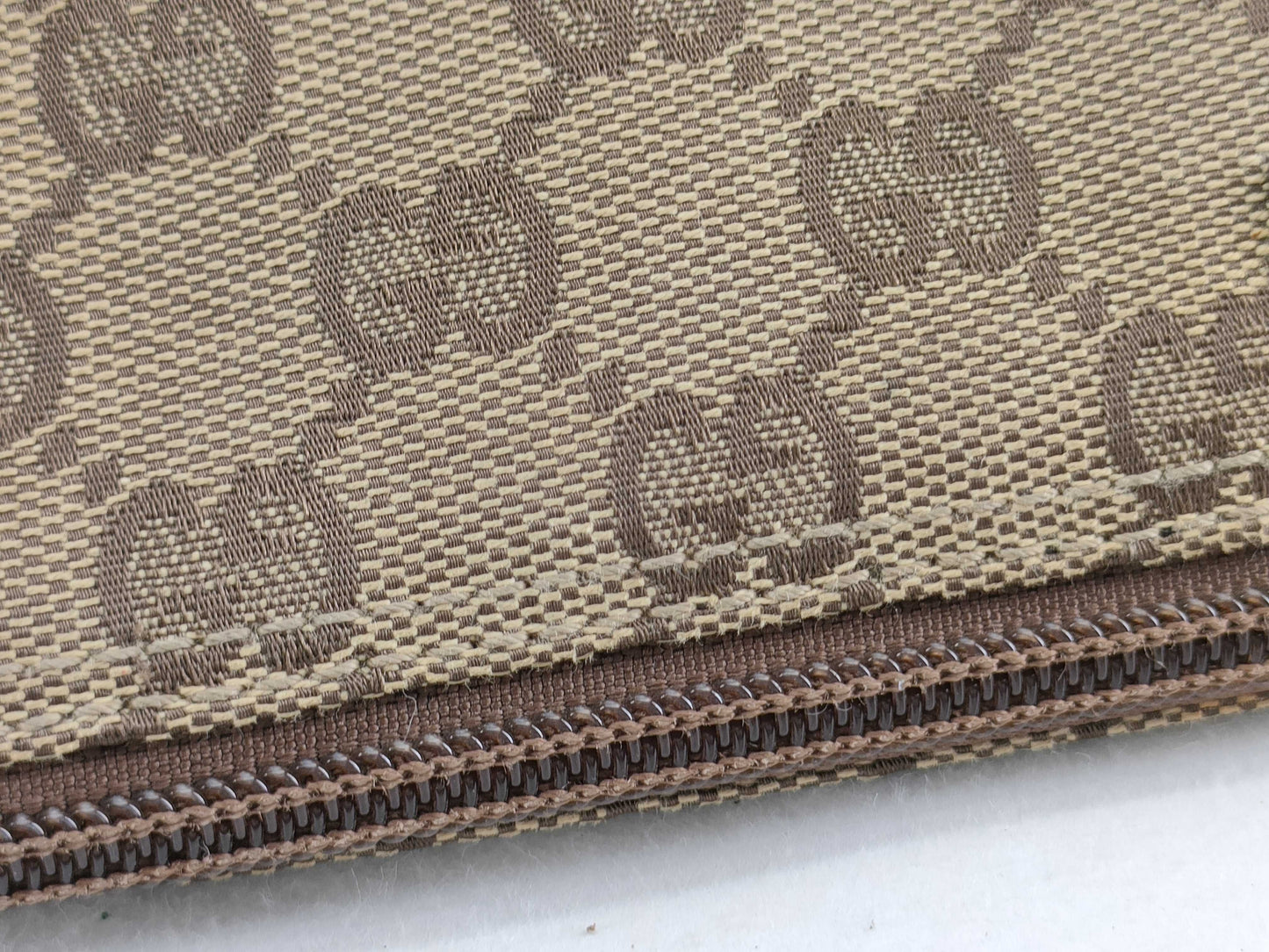 GUCCI GG Canvas GUCCI GG Canvas Accessory Pouch 07198 Pouch