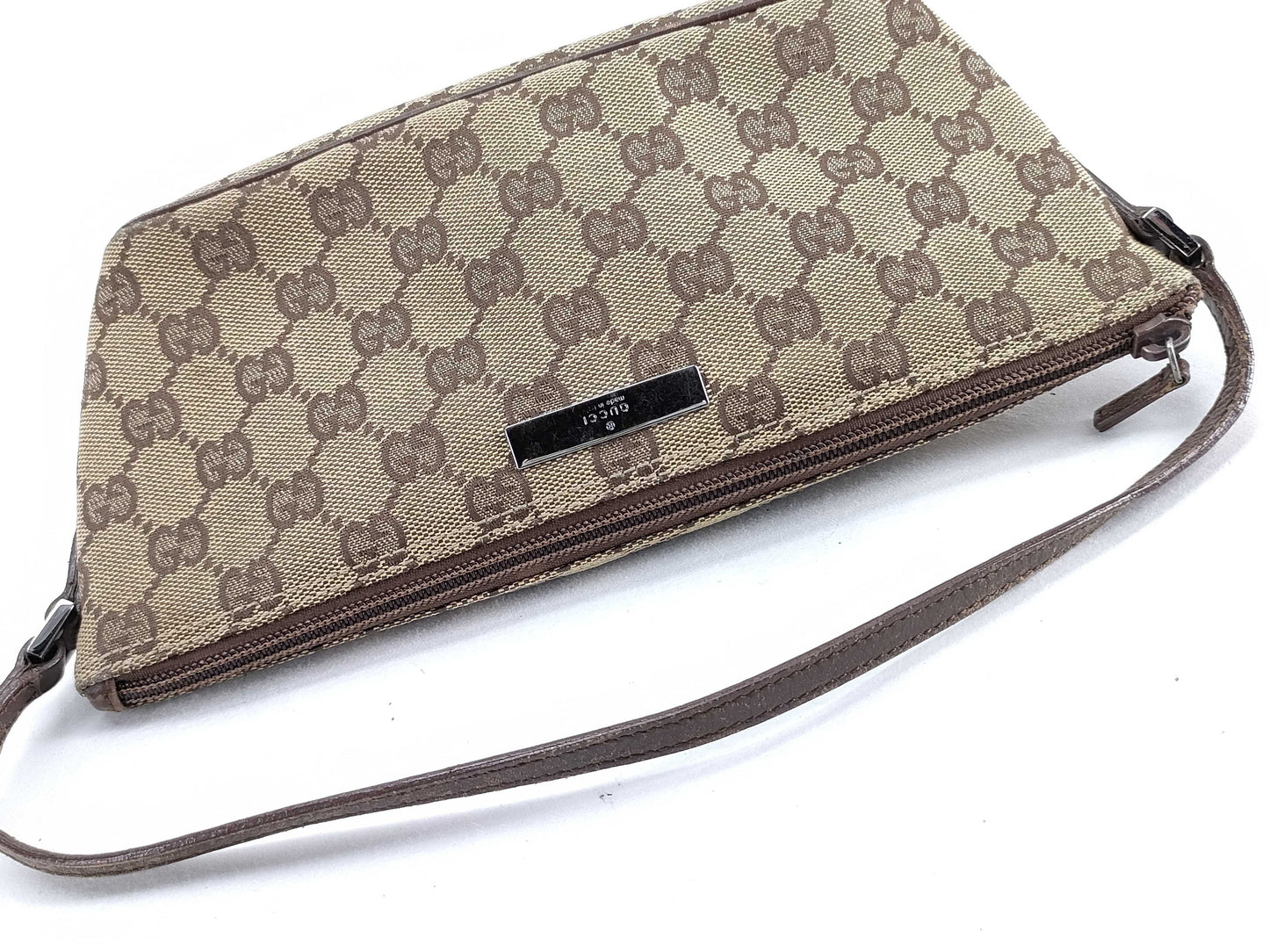 GUCCI GG Canvas GUCCI GG Canvas Accessory Pouch 07198 Pouch