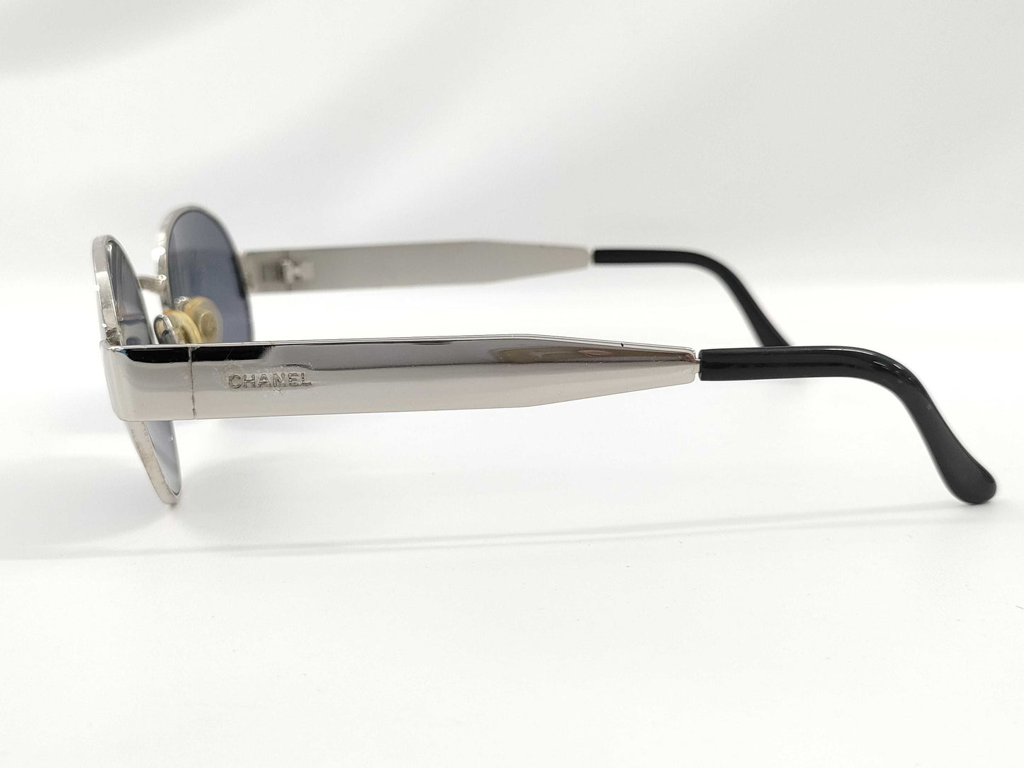 CHANEL CHANEL Sunglasses Black/Silver Plated 06933 45002 Sunglasses/Eyewear
