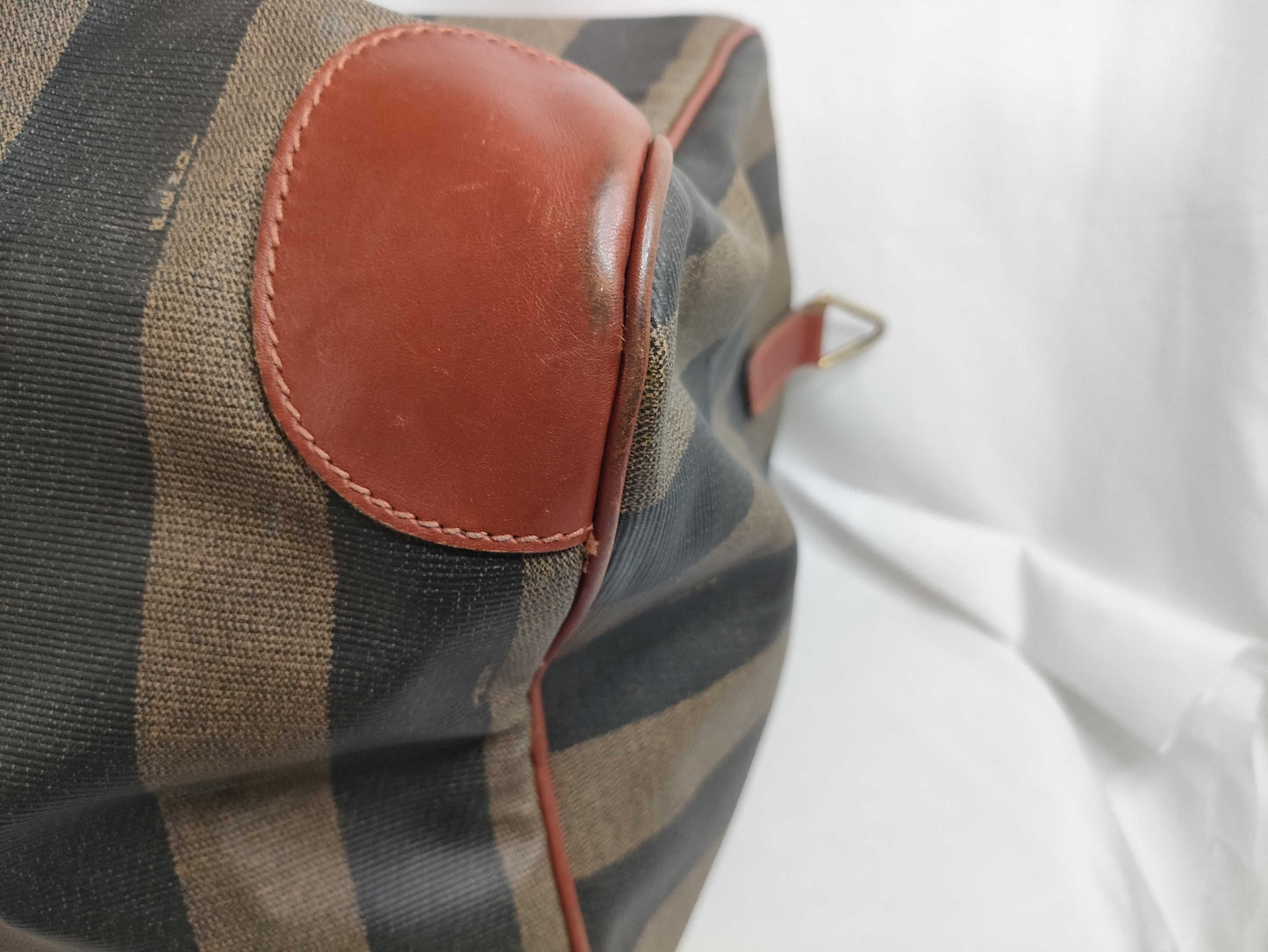 FENDI Pecan Boston Bag, Brown