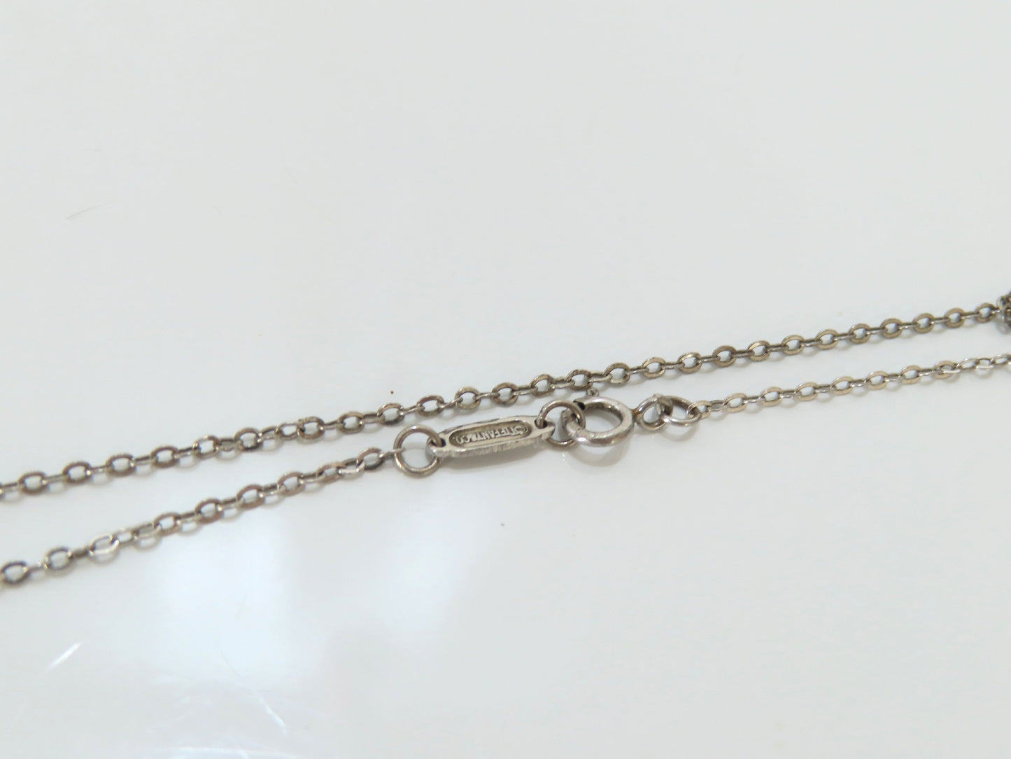 Tiffany & Co. TIFFANY & Co. Double Loving Heart Necklace S925 2.1g Necklace