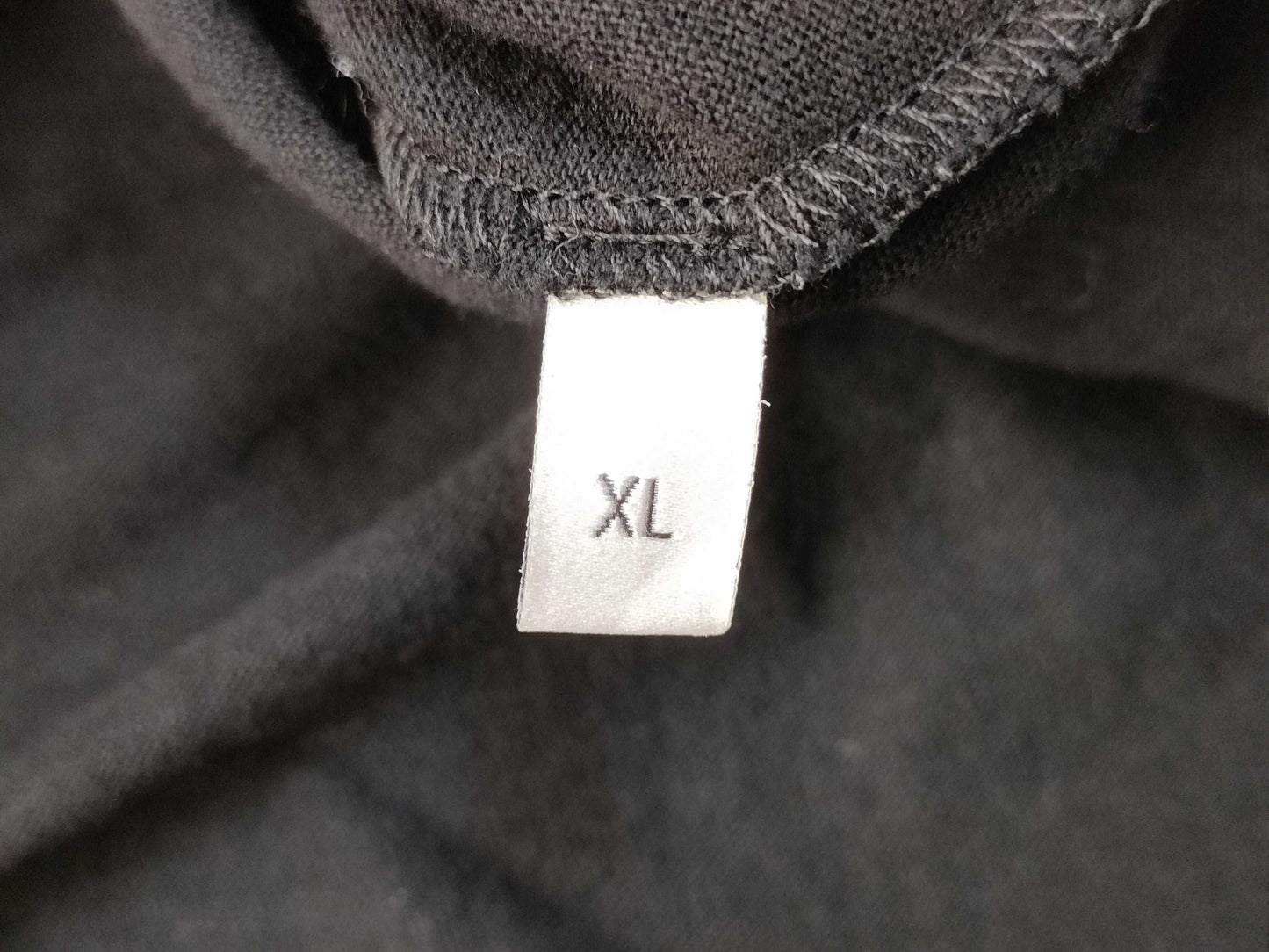 GUCCI GUCCI Logo Sherry T-shirt 440103 Size XL Black T-shirt