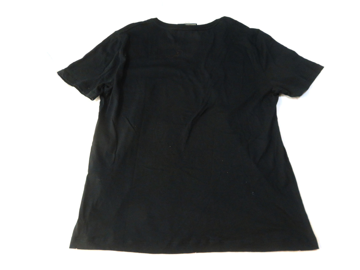 GUCCI GUCCI Logo Sherry T-shirt 440103 Size XL Black T-shirt