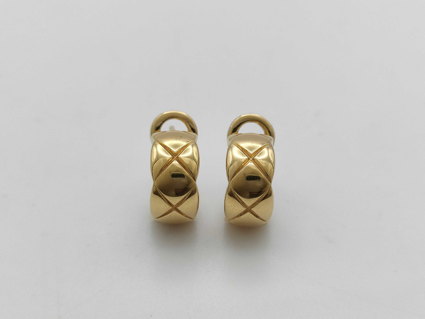 CHANEL Coco Crush YG Au750 6.4g Earrings