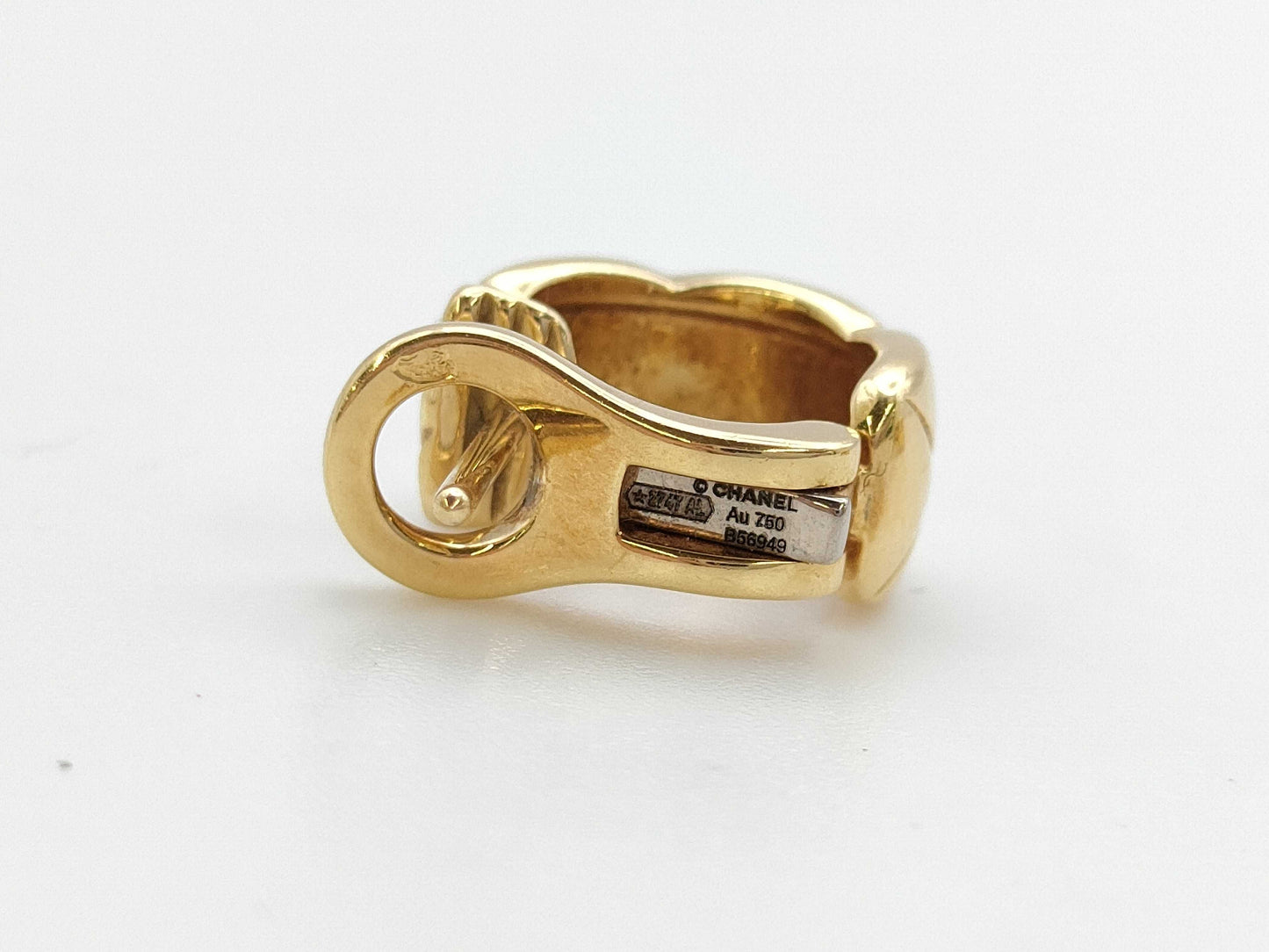 CHANEL Coco Crush YG Au750 6.4g Earrings