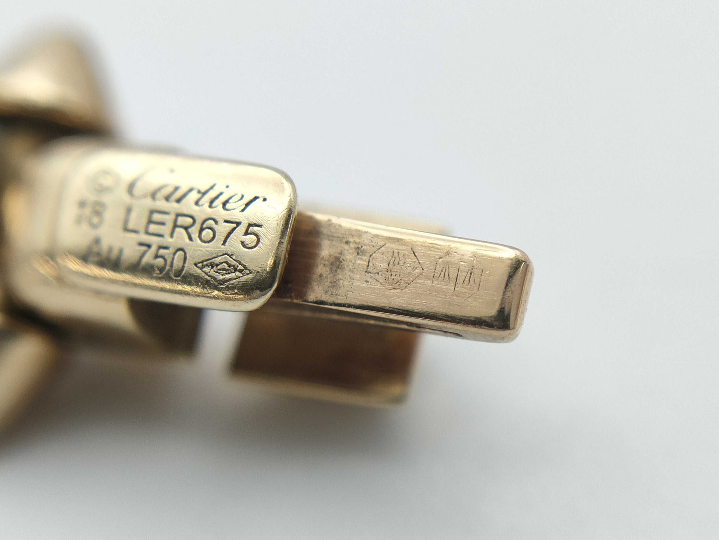Cartier Crash #18 Au750 33.3g Bracelet/Bangle