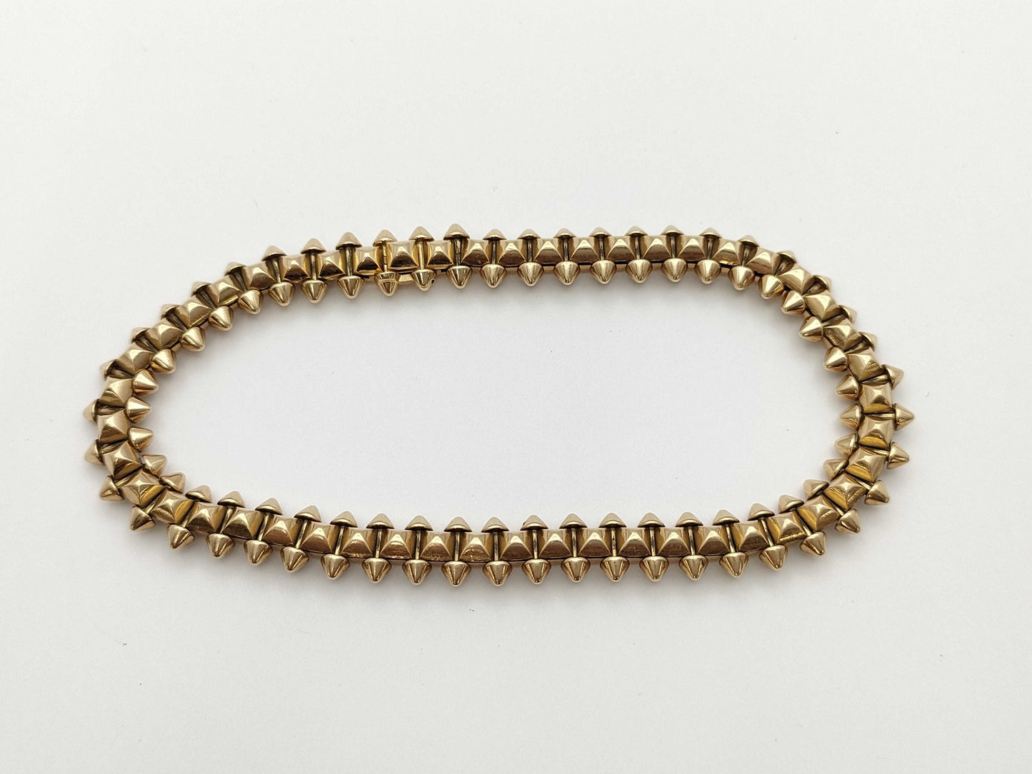 Cartier Crash #18 Au750 33.3g Bracelet/Bangle